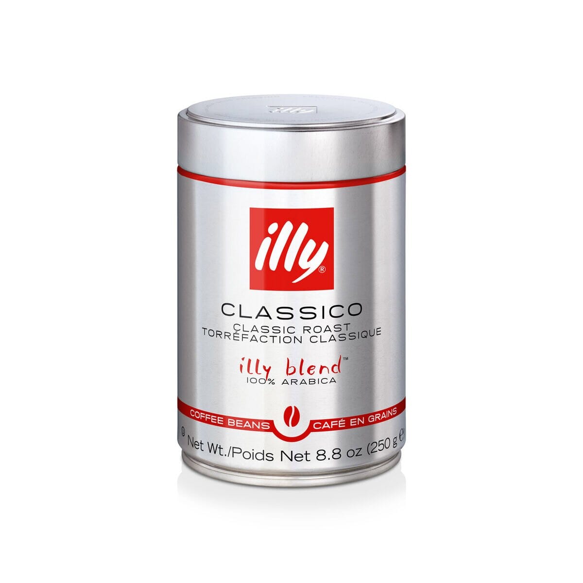illy Kafijas pupiņas Kafijas pupiņas Illy, Vidēji Grauzdētas, 250g x 6gab