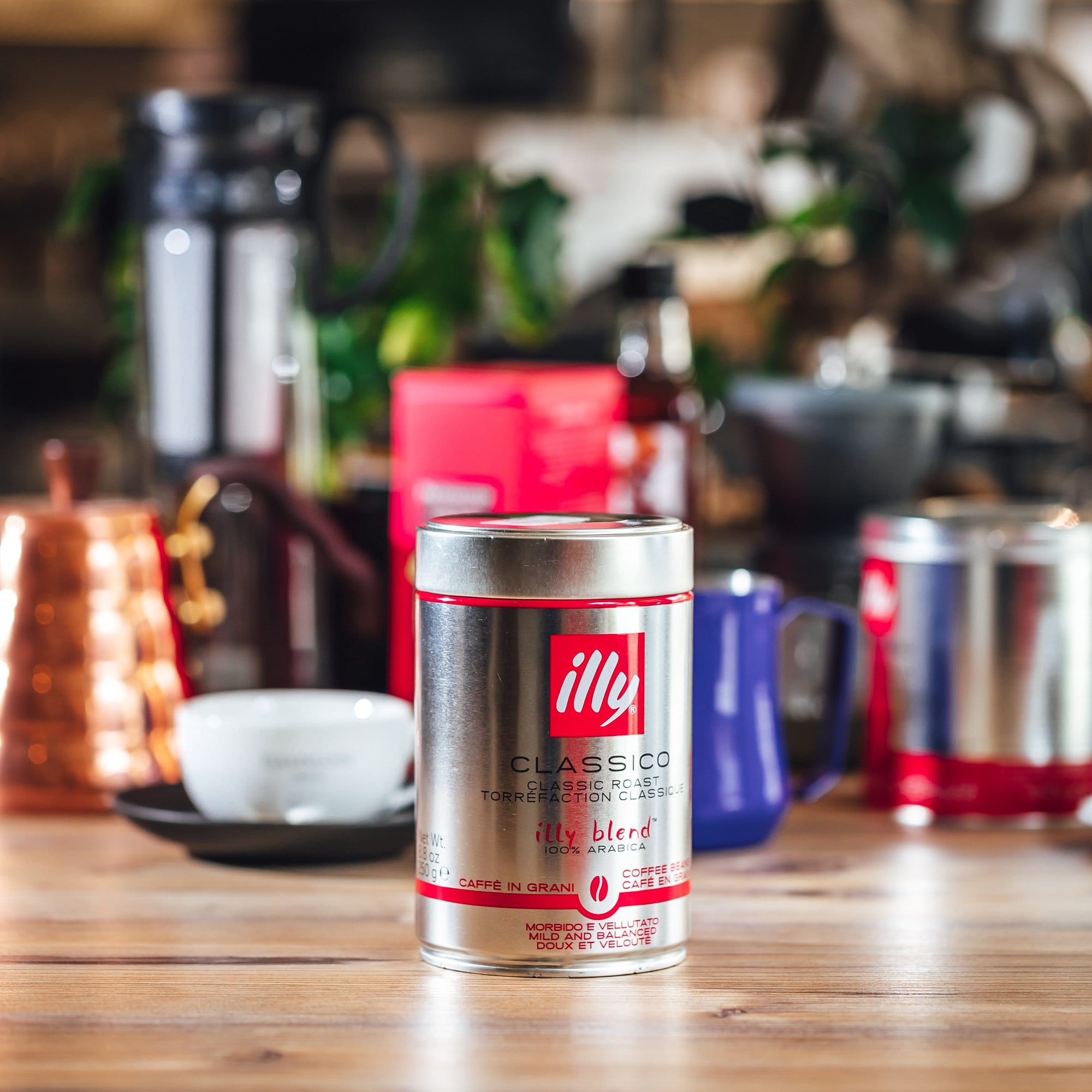 illy Kafijas pupiņas Kafijas pupiņas Illy, Vidēji Grauzdētas, 250g x 6gab
