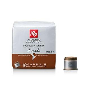 illy Kapsulas 18 gab Kafijas kapsulas Illy IperEspresso, Arabica Selection Brasile