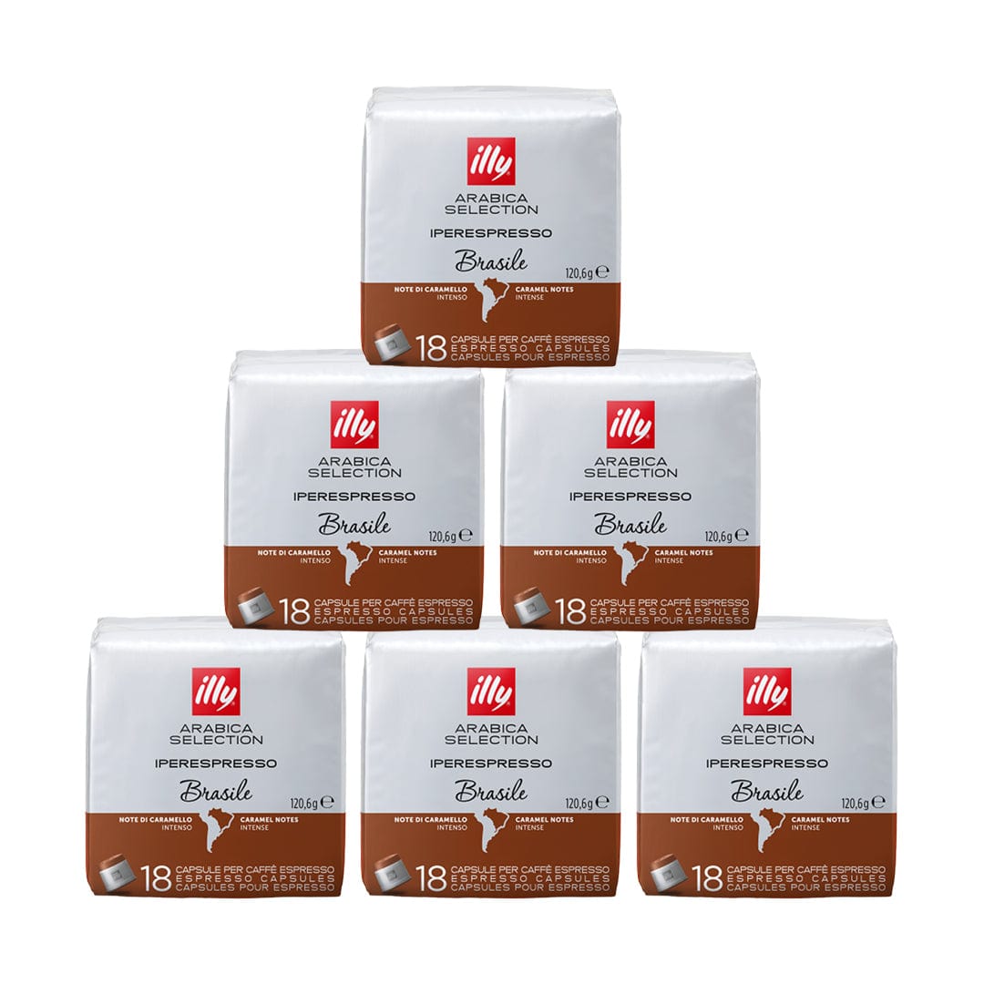 illy Kapsulas 1 kaste - 108 gab Kafijas kapsulas Illy IperEspresso, Arabica Selection Brasile