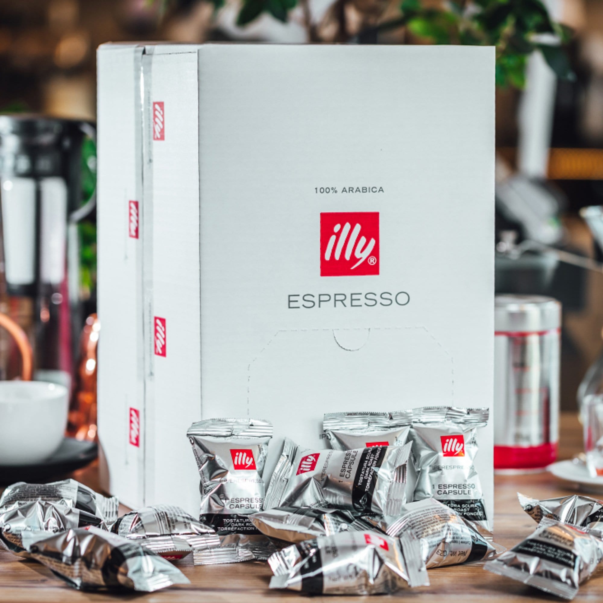 illy Kapsulas Kafijas kapsulas Illy IperEspresso, Tumši grauzdēta, 100 gab