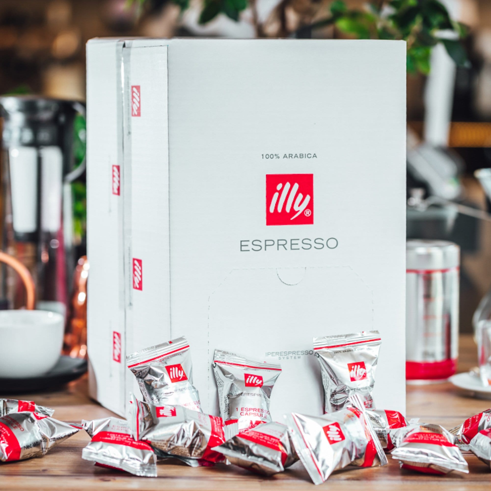 illy Kapsulas Kafijas kapsulas Illy IperEspresso, Vidēji grauzdēta, 100 gab