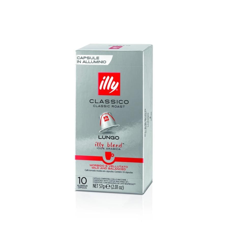 illy Kapsulas Kafijas kapsulas Illy NESPRESSO, Lungo - melnai kafijai, 10 gab