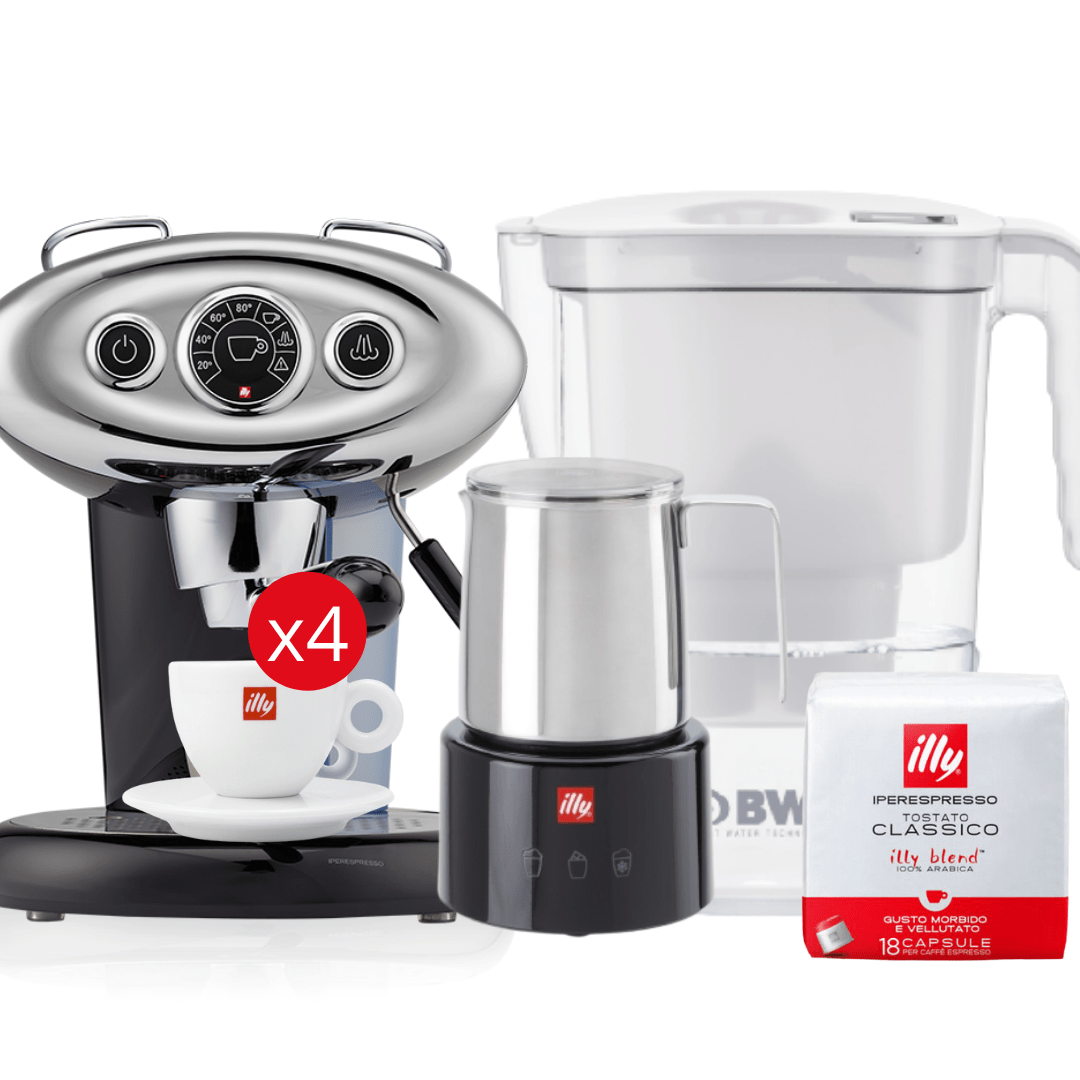 illy Kapsulu automāti Kafijas automāta Illy X7 komplekts