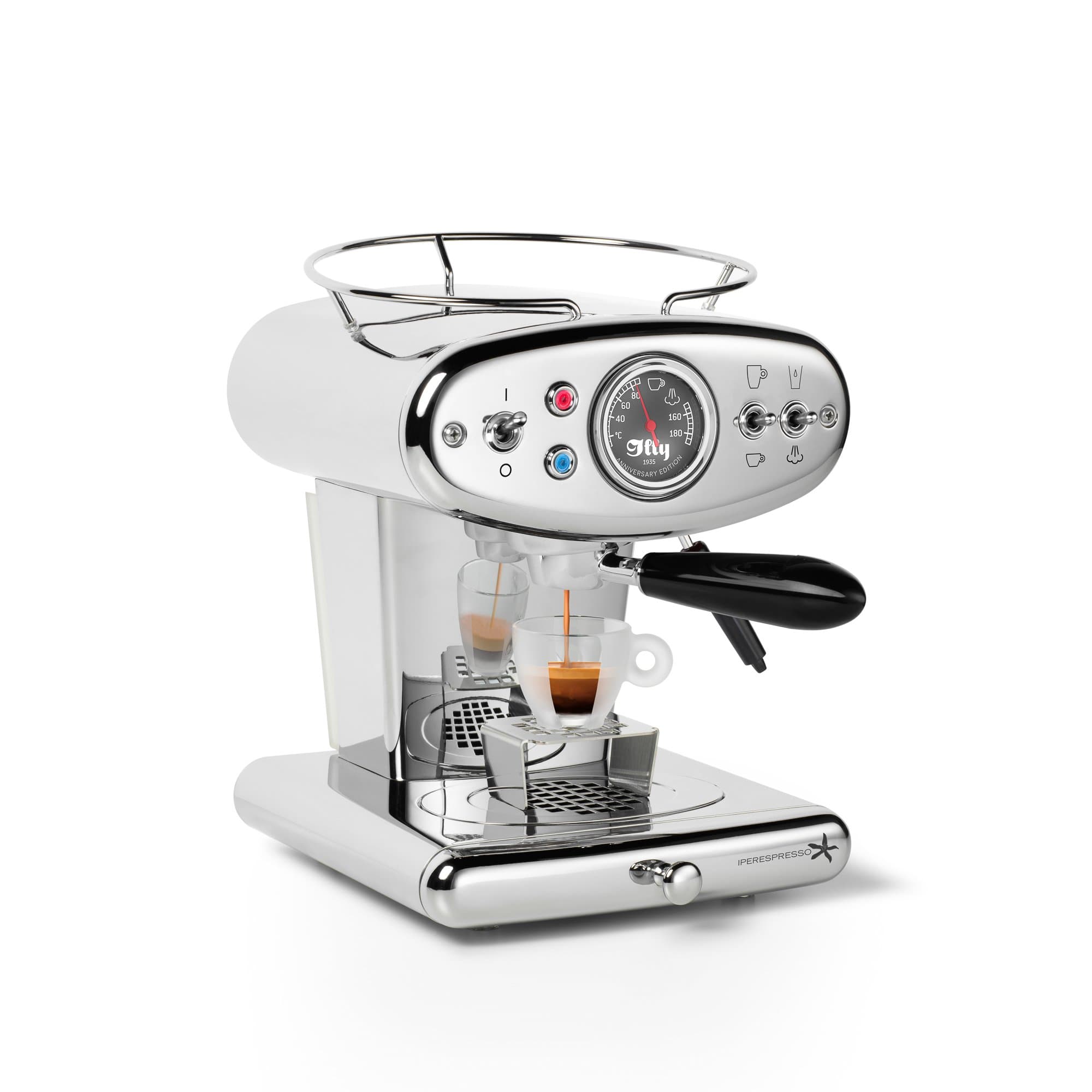 illy Kapsulu automāti Kafijas automāts illy X1 Anniversary, Eco Mode, Hromēts