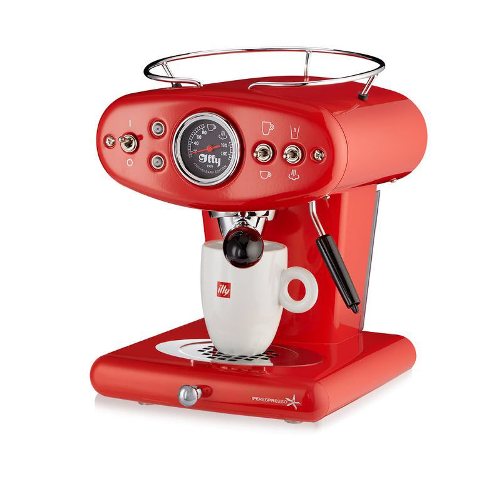 illy Kapsulu automāti Kafijas automāts illy X1 Anniversary, Eco Mode, Sarkans