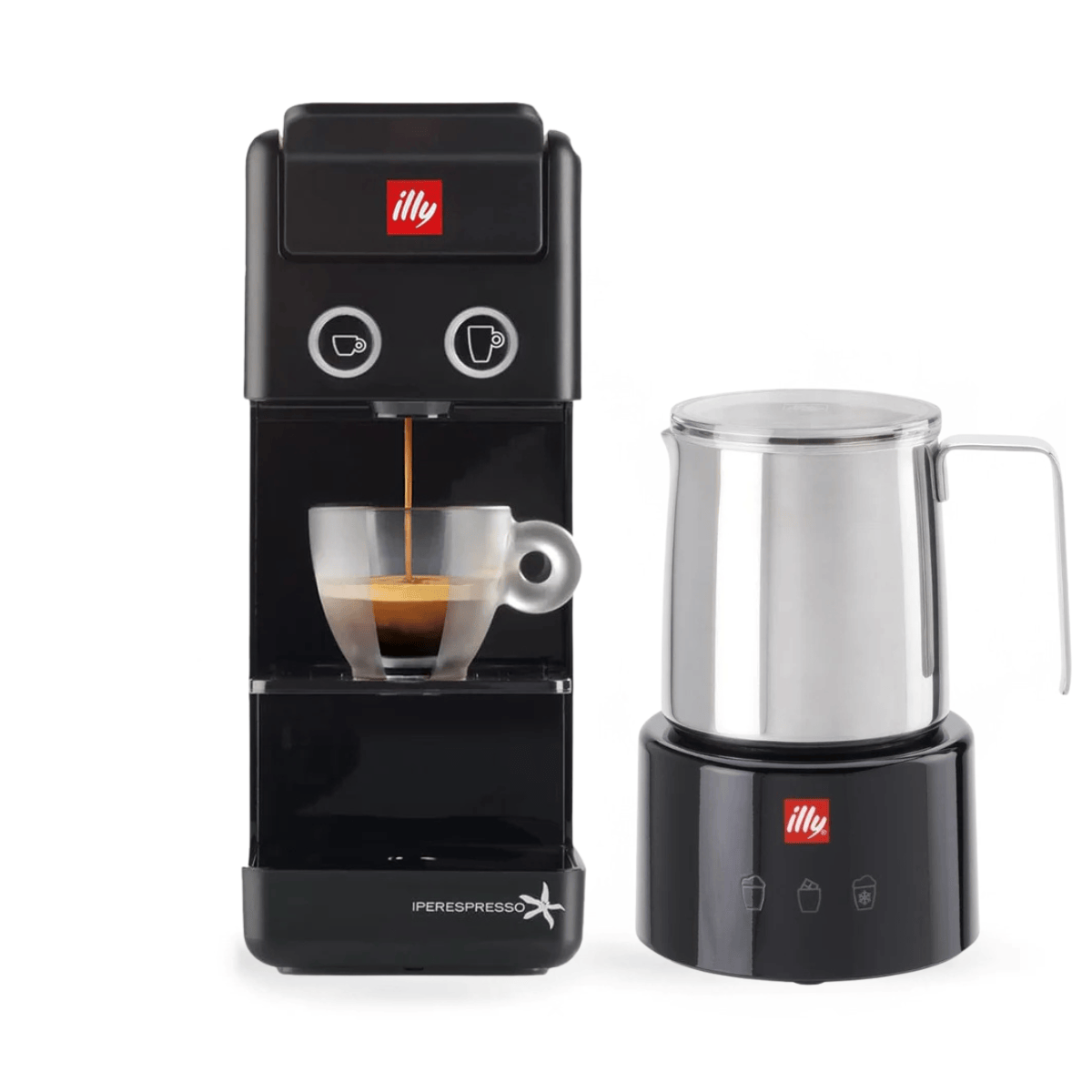 illy Kapsulu automāti Kafijas automāts Illy Y3.3 + piena putotājs
