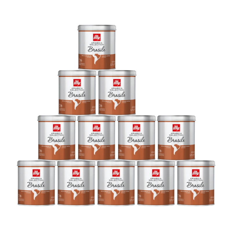 illy Malta kafija 12gb. Maltā kafija Illy Arabica Selection Brazīlija ,125g