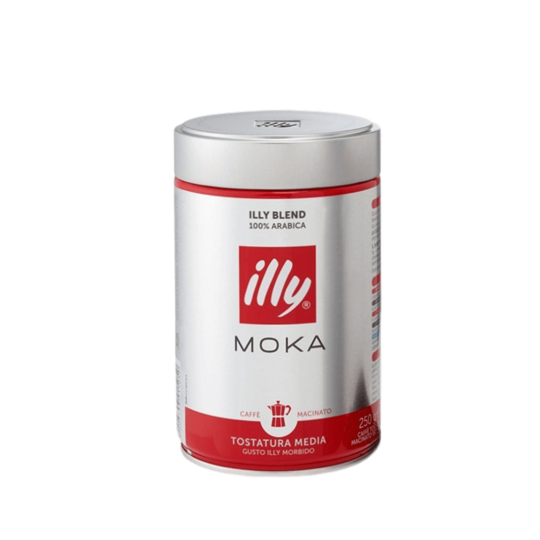 illy Malta kafija Maltā kafija Illy, MOKA, Vidēji grauzdēta, 250g