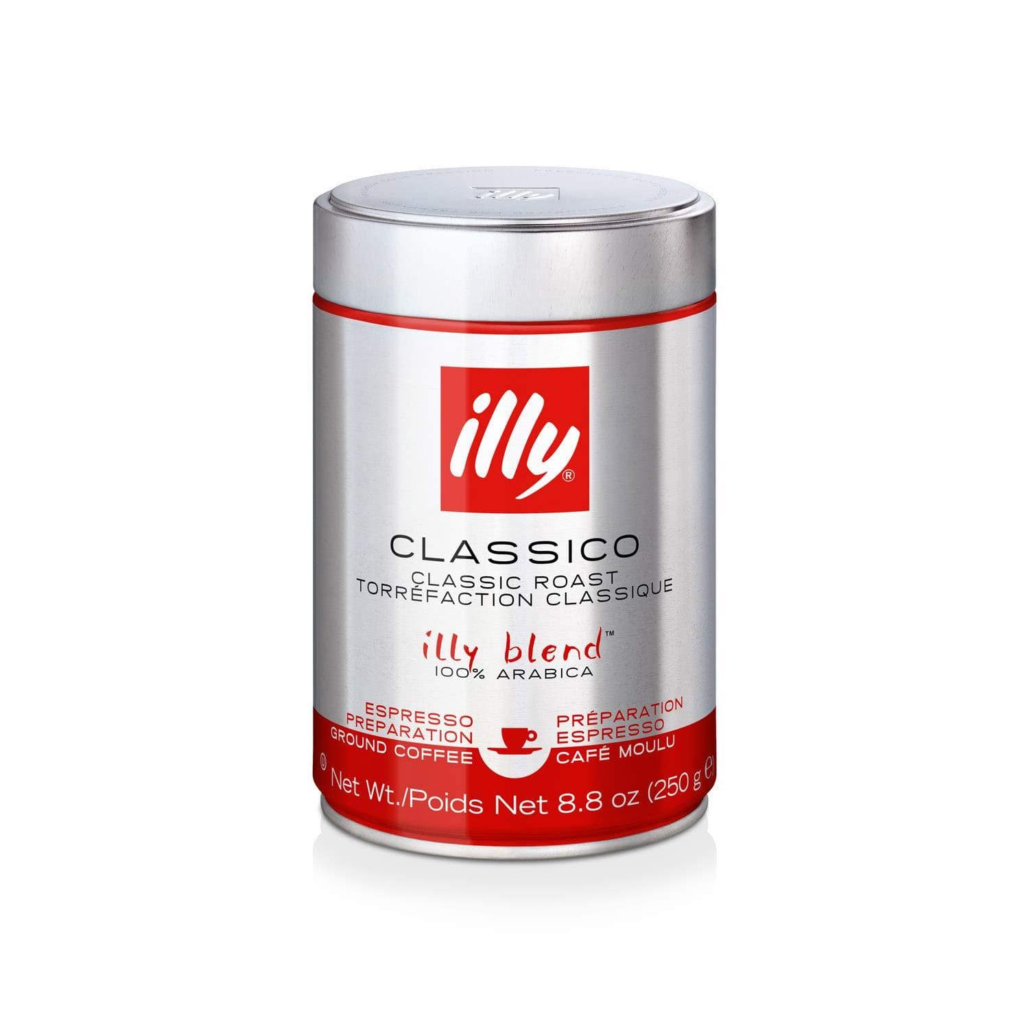 illy Malta kafija Maltā kafija Illy, Vidēji grauzdēta, 250g x 6gab