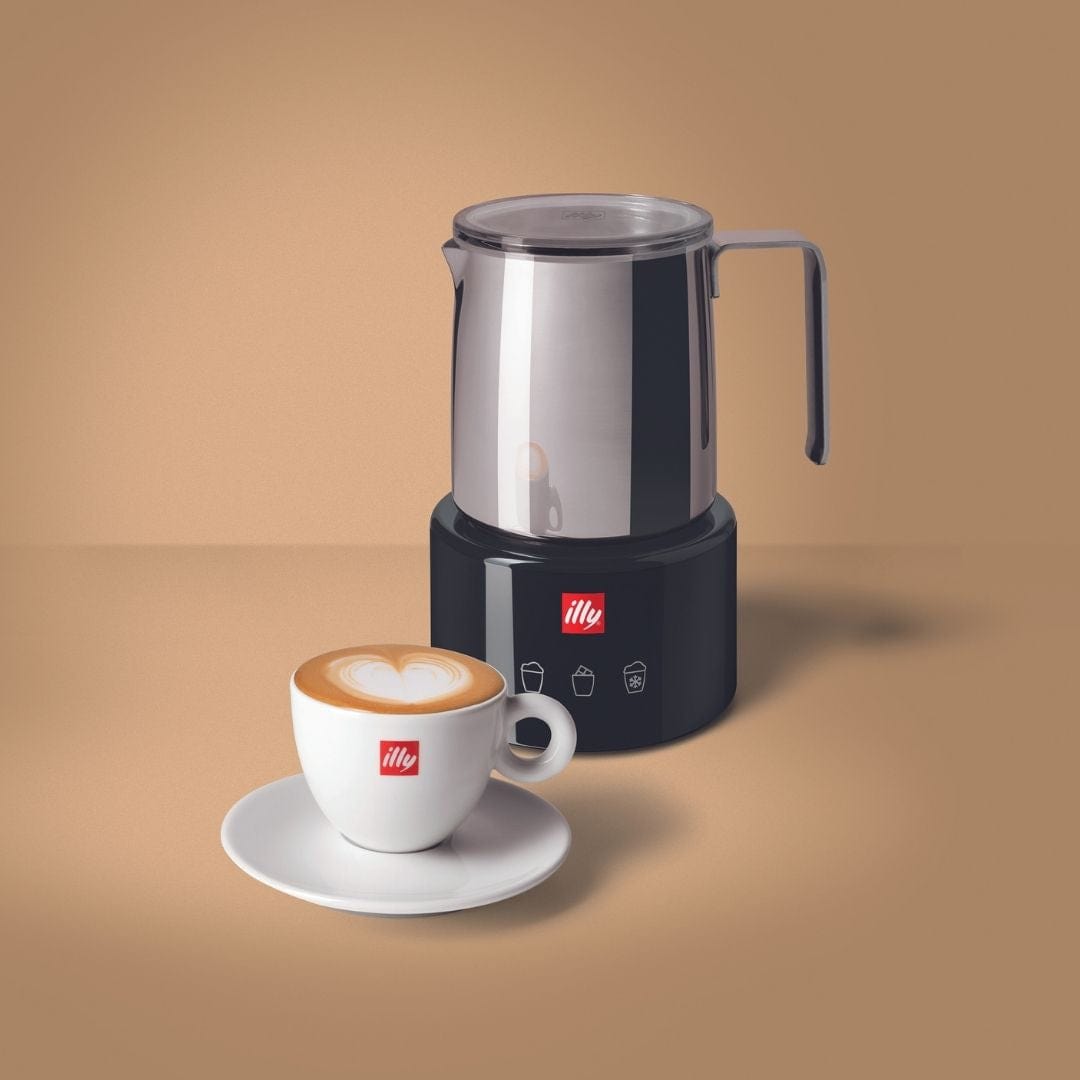 illy Piederumi Piena putotājs illy by Piero Lissoni, melns