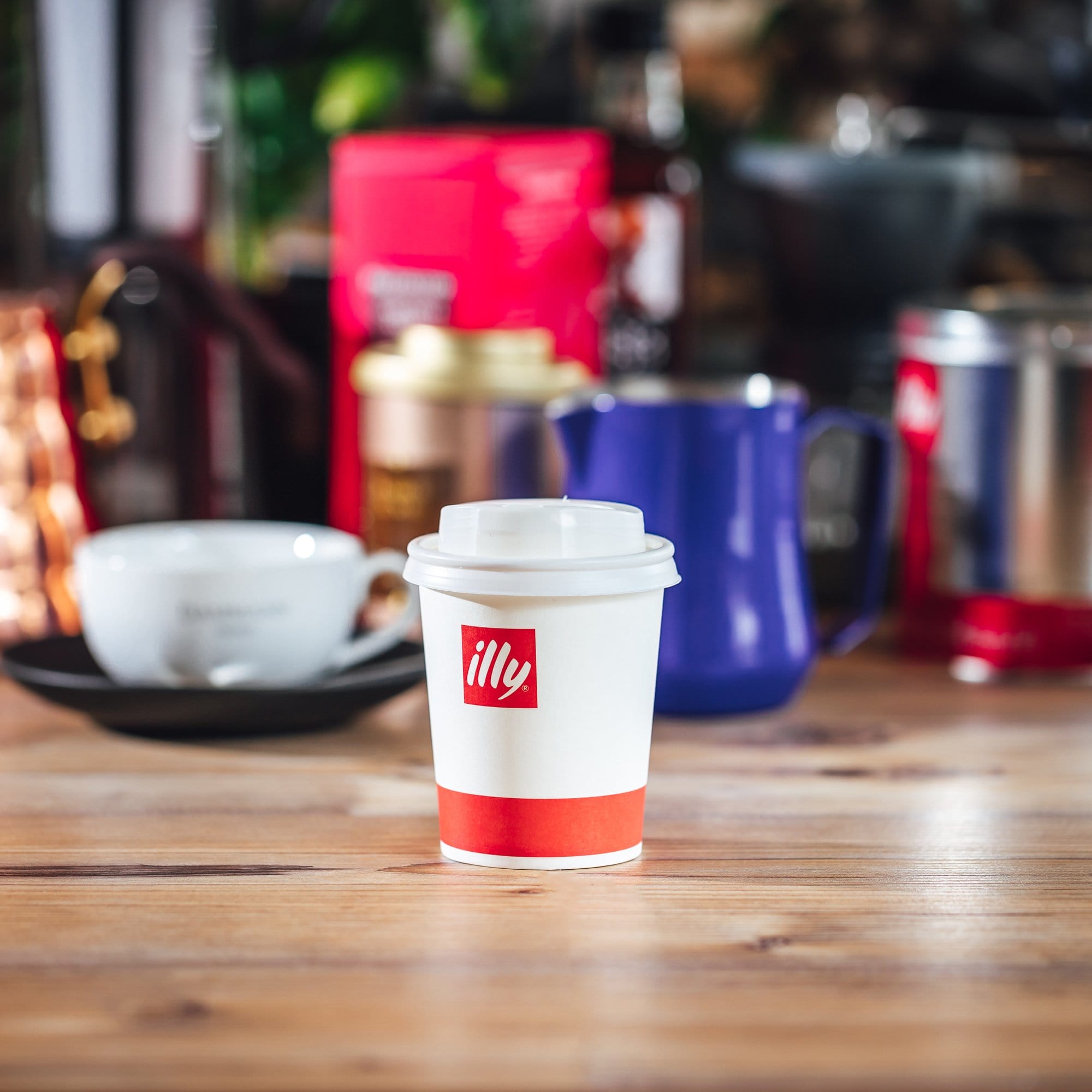 illy Trauki Kartona krūzītes illy 7oz, 50 gb, 180ml