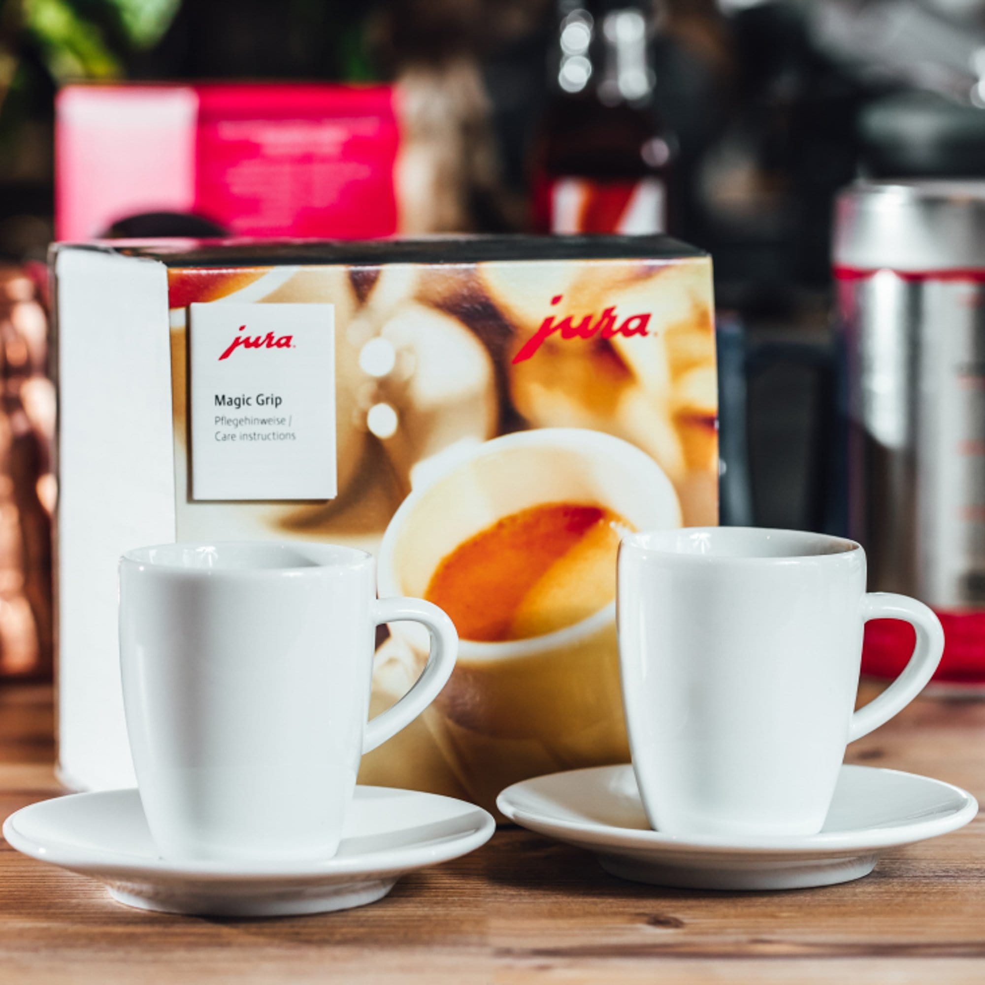Jura Trauki Jura melnas kafijas krūzītes, 135ml, 2gab