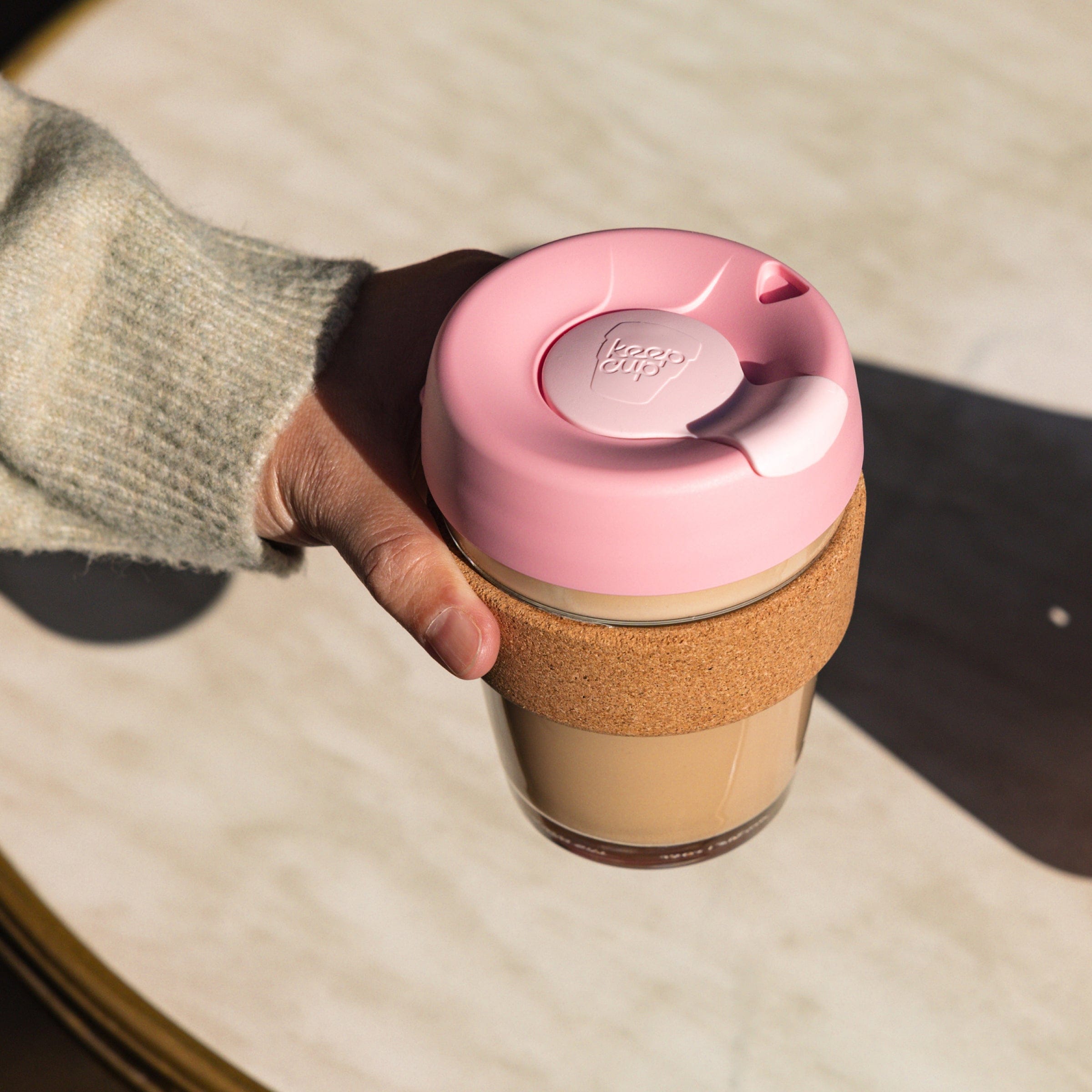 KeepCup Trauki Krūzīte KeepCup Brew Cork Saskatoon, 340ml
