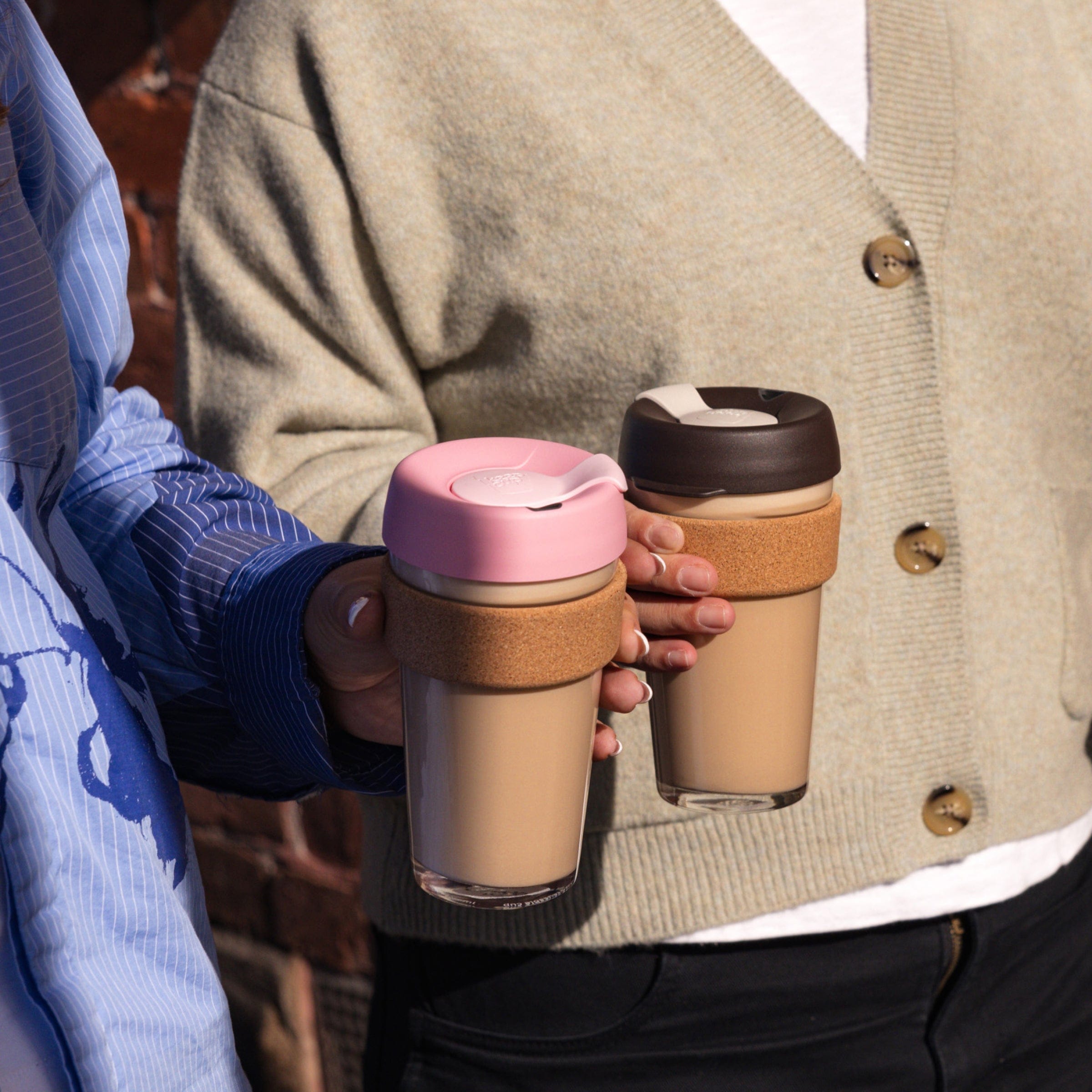 KeepCup Trauki Krūzīte KeepCup Brew Cork Saskatoon, 454ml