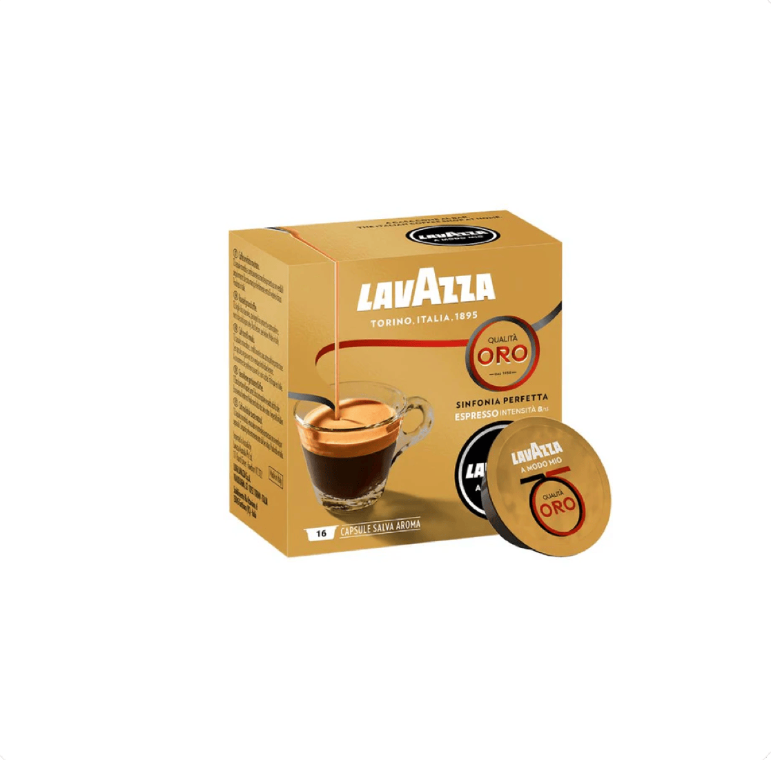 Lavazza Kapsulas Kafijas kapsulas Lavazza Modo Mio Qualita Oro, 36gb