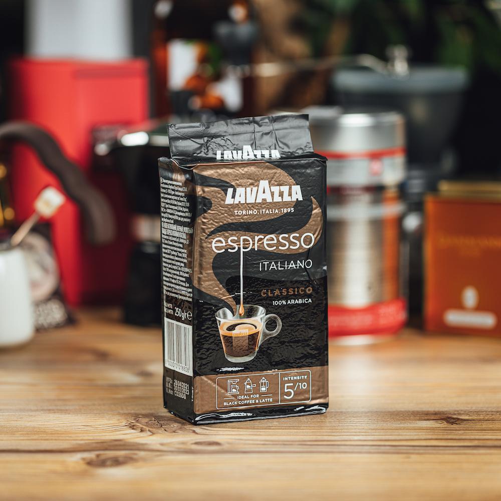 Lavazza Malta kafija Maltā kafija Lavazza Espresso, vakuuma iepakojumā 250g