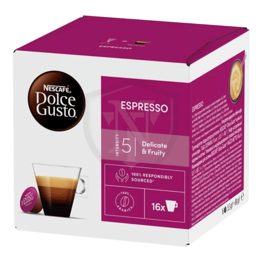 Nescafe Kapsulas Nescafe Dolce Gusto kafijas kapsulas Espresso, 16gb.