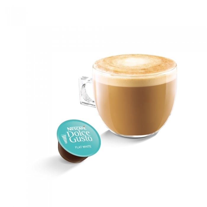 Nescafe Kapsulas Nescafe Dolce Gusto kafijas kapsulas flat white 16gab