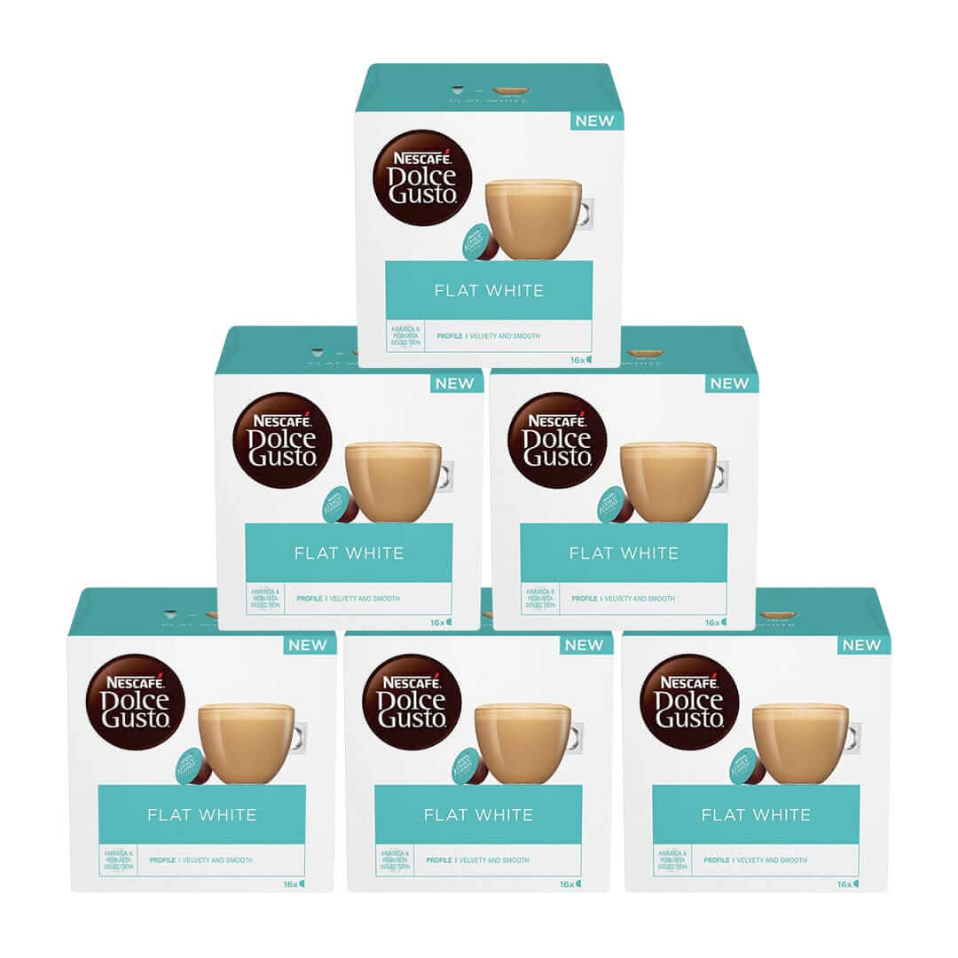 Nescafe Kapsulas Nescafe Dolce Gusto kafijas kapsulas flat white 6X16gab