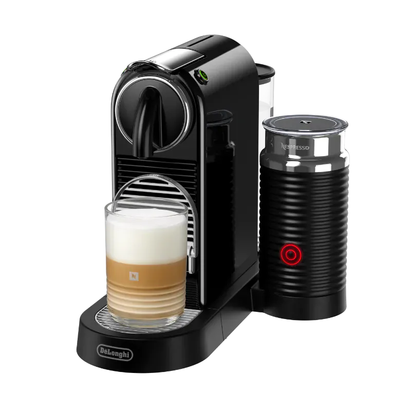 NESPRESSO Kapsulu automāti Kafijas aparāts Nespresso CITIZ & aeroccino 3 bundle, melns