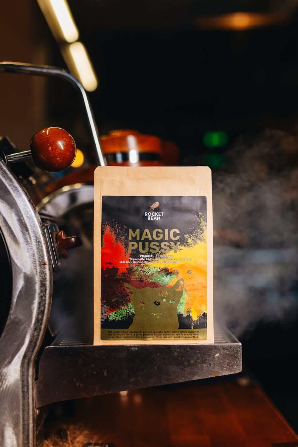 Rocket Bean Roastery Kafijas pupiņas Kafijas pupiņas Magic Pussy, Ethiopia Yirgacheffe, 200g