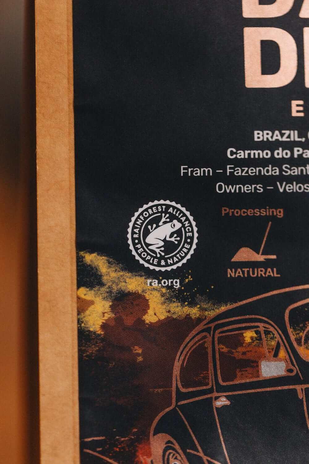 Rocket Bean Roastery Kafijas pupiņas Kafijas pupiņas RBR Daily Drive, Brazil Cerrado, RFA, 200g