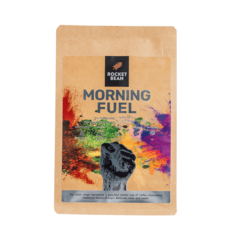 Rocket Bean Roastery Kafijas pupiņas Kafijas pupiņas RBR Morning Fuel, Filter Blend, 200g