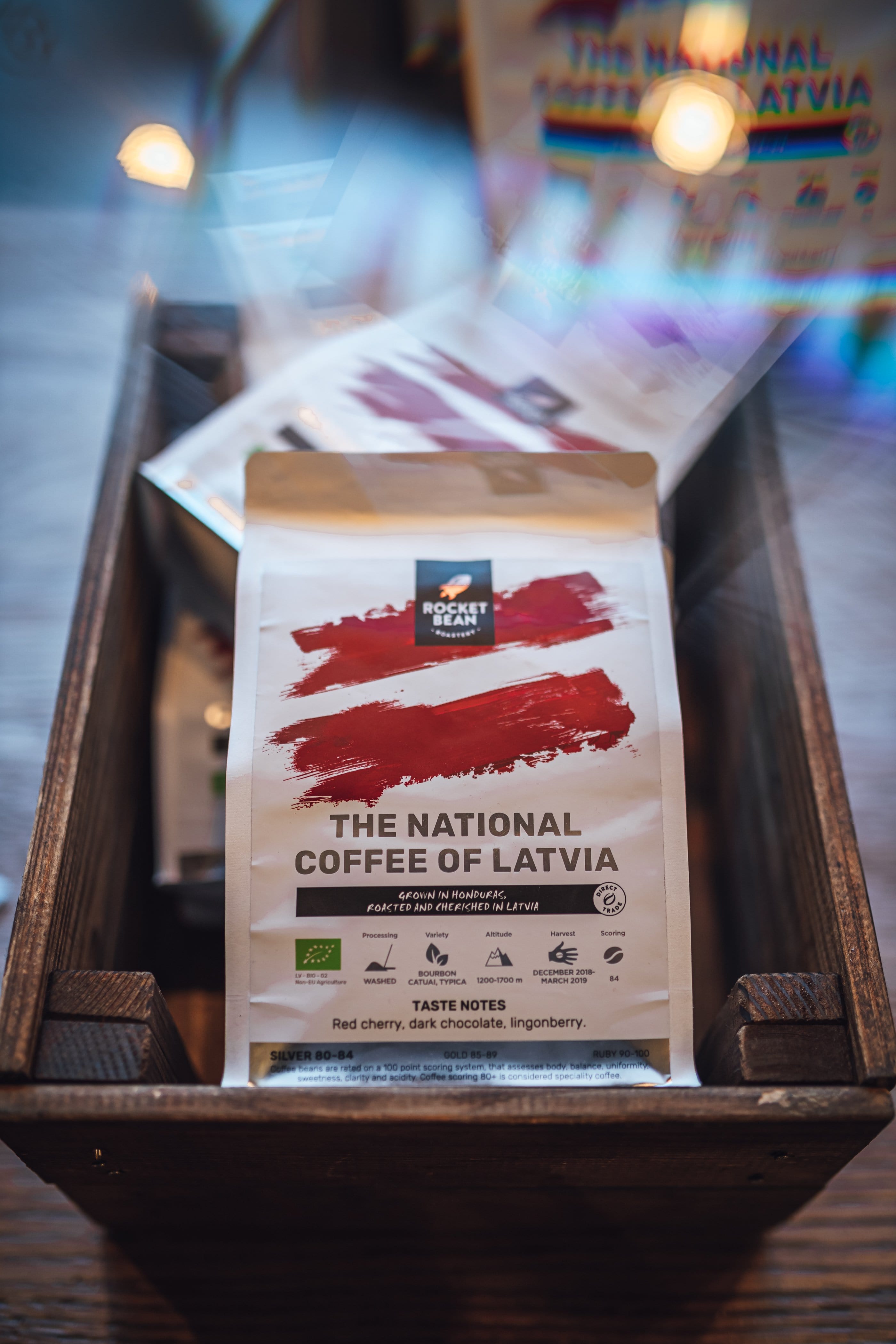 Rocket Bean Roastery Kafijas pupiņas Latvijas Nacionālā kafija, 200g, Rocket Bean Roastery