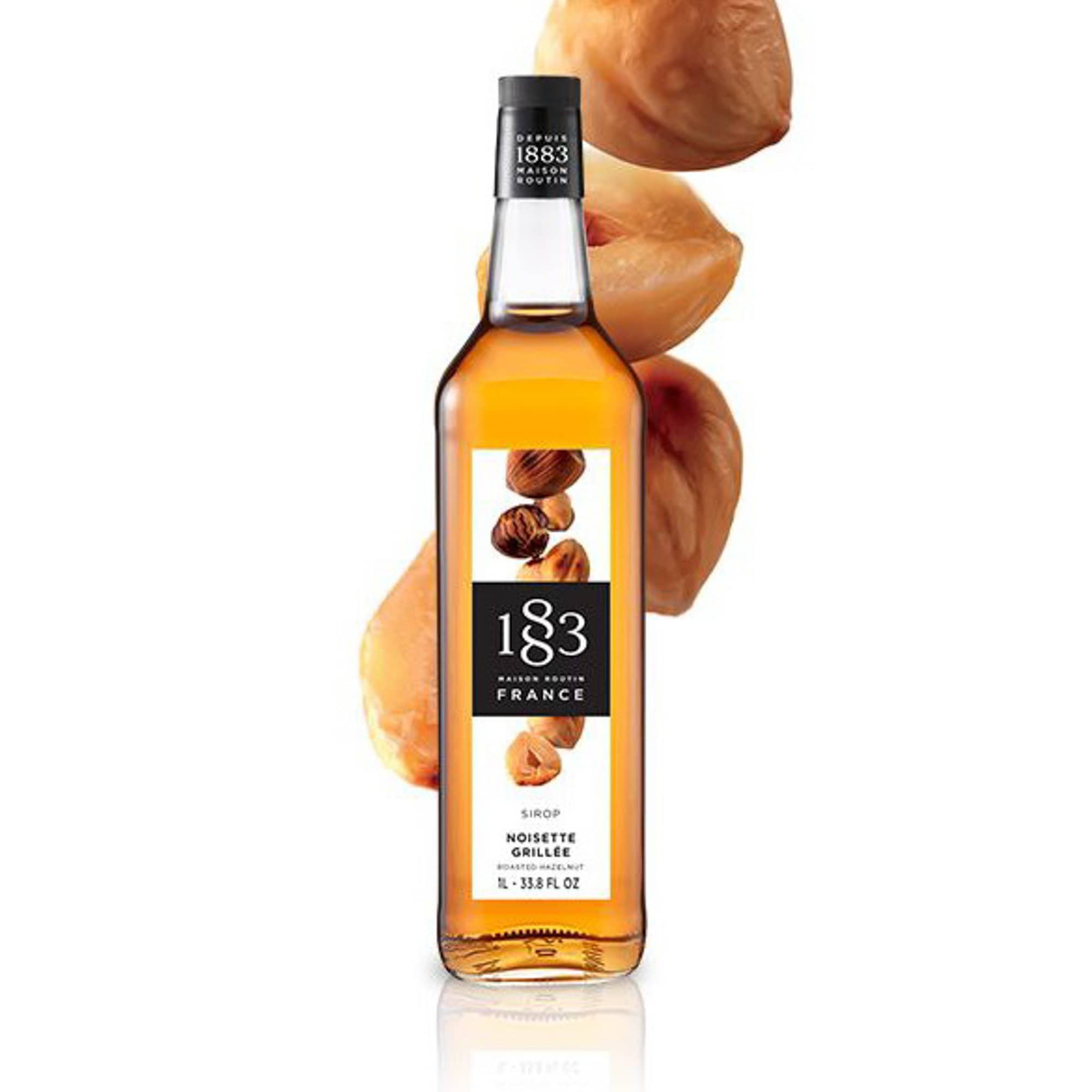 Routin Kafijas piedevas Grauzdētu lazdu riekstu sīrups Routin, 1l