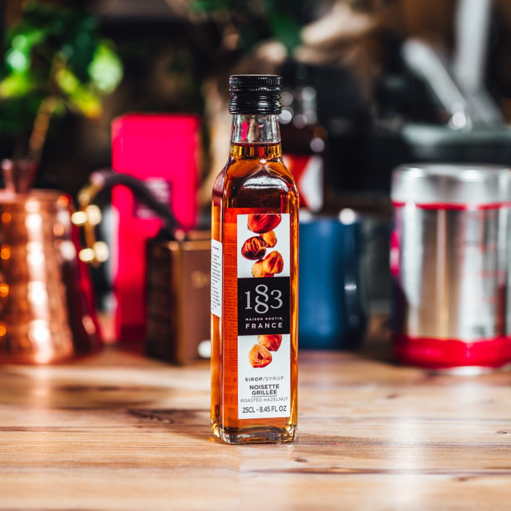 Routin Kafijas piedevas Grauzdētu lazdu riekstu sīrups, Routin, 250ml