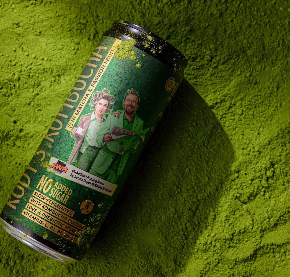 Rudy's Cita kafija Rudy's kombuča Mačas & Pasifloras 0,33 l