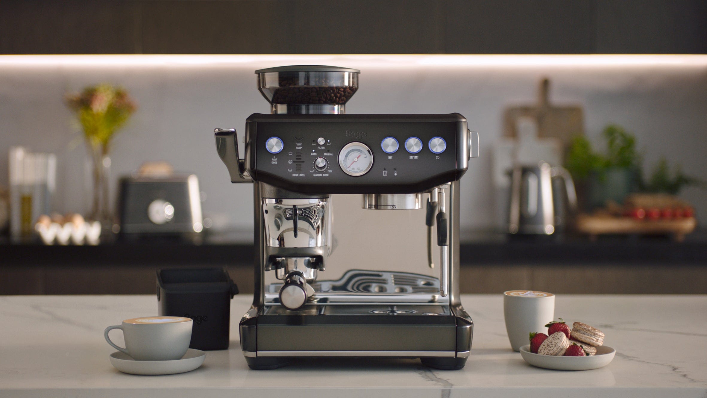 Sage Pupiņu automāti Kafijas automāts Sage Barista Express Impress