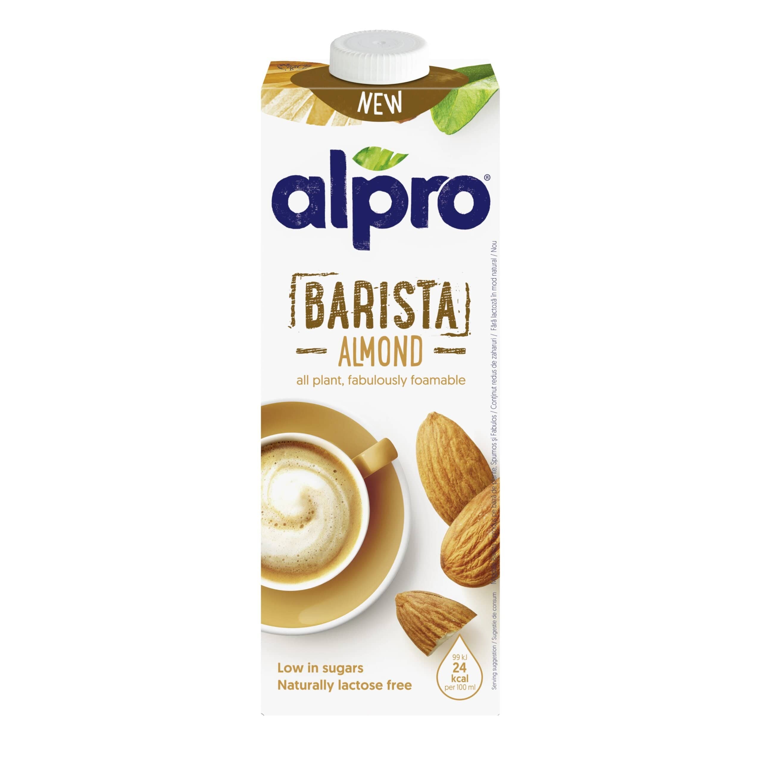 Sanitex Kafijas piedevas Piena Mandeļu dzēriens Alpro Barista, 1l