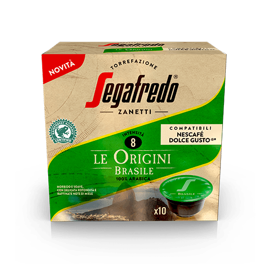 Segafredo Kapsulas Kafijas Kapsulas Segafredo DolceGusto, Le Origini Brasile 10x7,5g