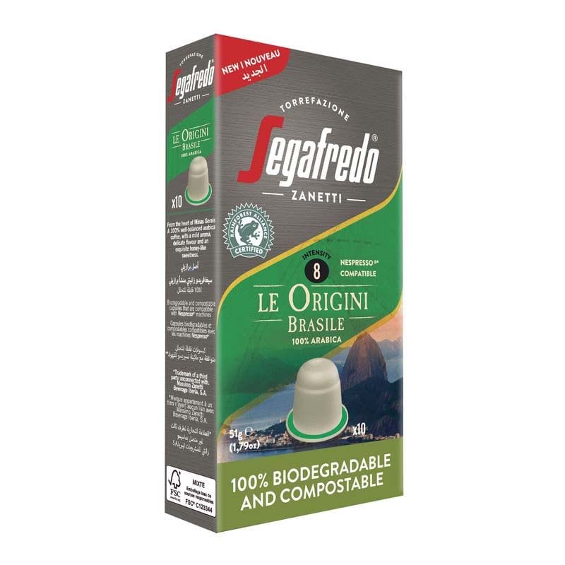Segafredo Kapsulas Nespreso Segafredo Espresso Brasile kapsulas 10x5.1g
