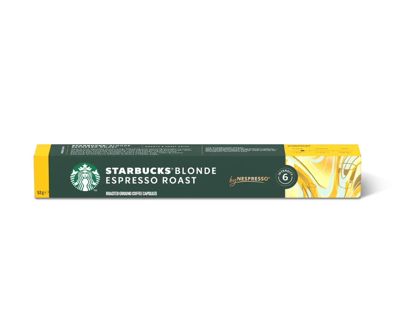 Starbucks Kapsulas Kafijas kapsulas Starbucks Nespresso Blonde, 10gb