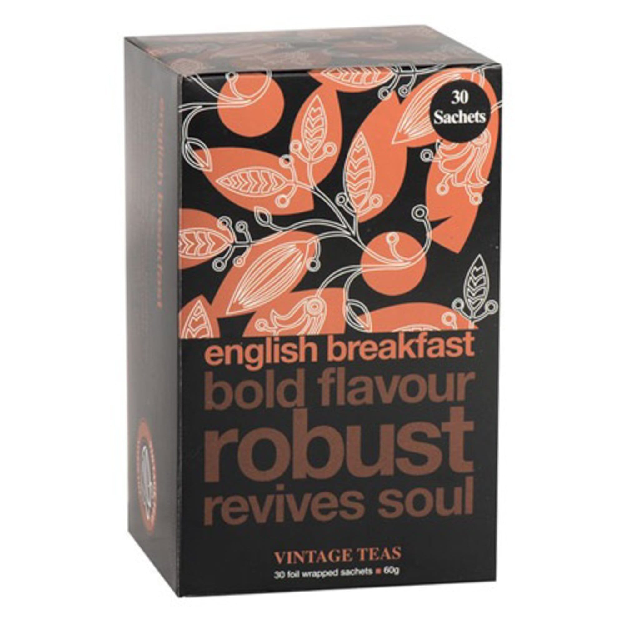 Vintage Tēja maisiņos Vintage Black English Breakfast tēja maisiņos, 30gab