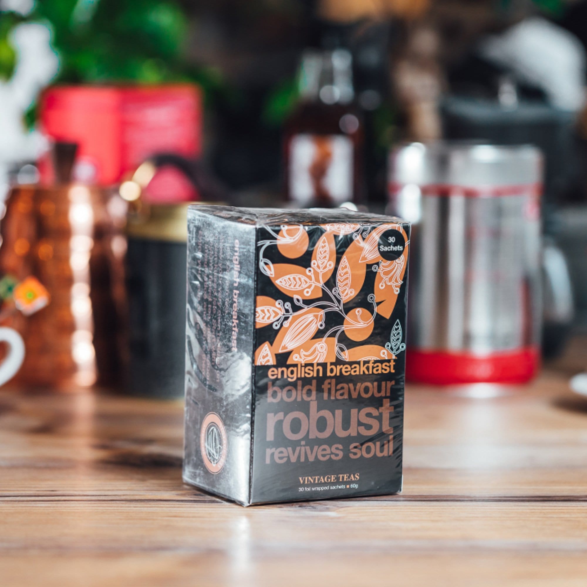 Vintage Tēja maisiņos Vintage Black English Breakfast tēja maisiņos, 30gab