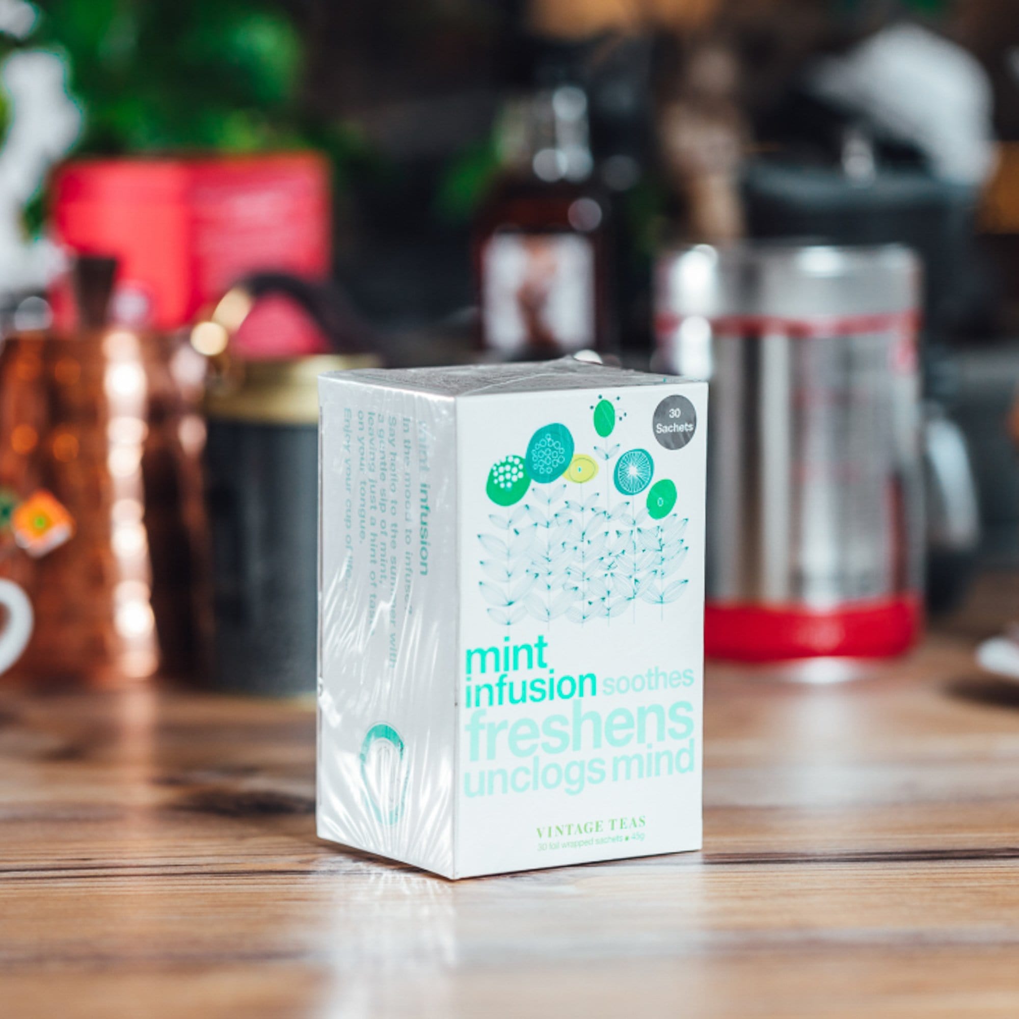 Vintage Tēja maisiņos Vintage Infusion Mint tēja maisiņos, 30gab