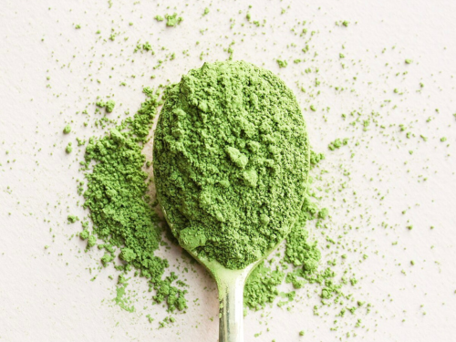 Matcha pulveris, matcha zaļā tēja