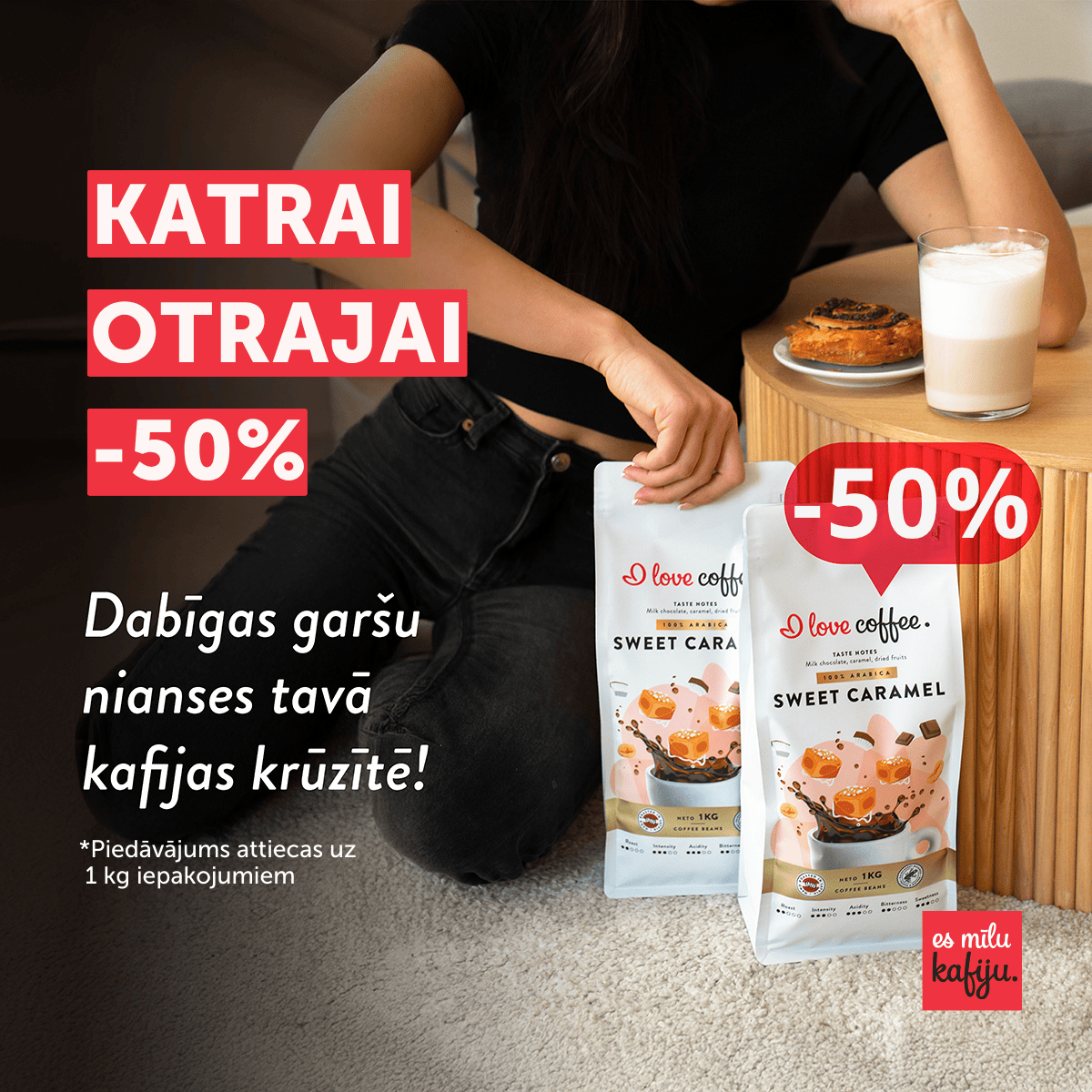 garšīga kafija