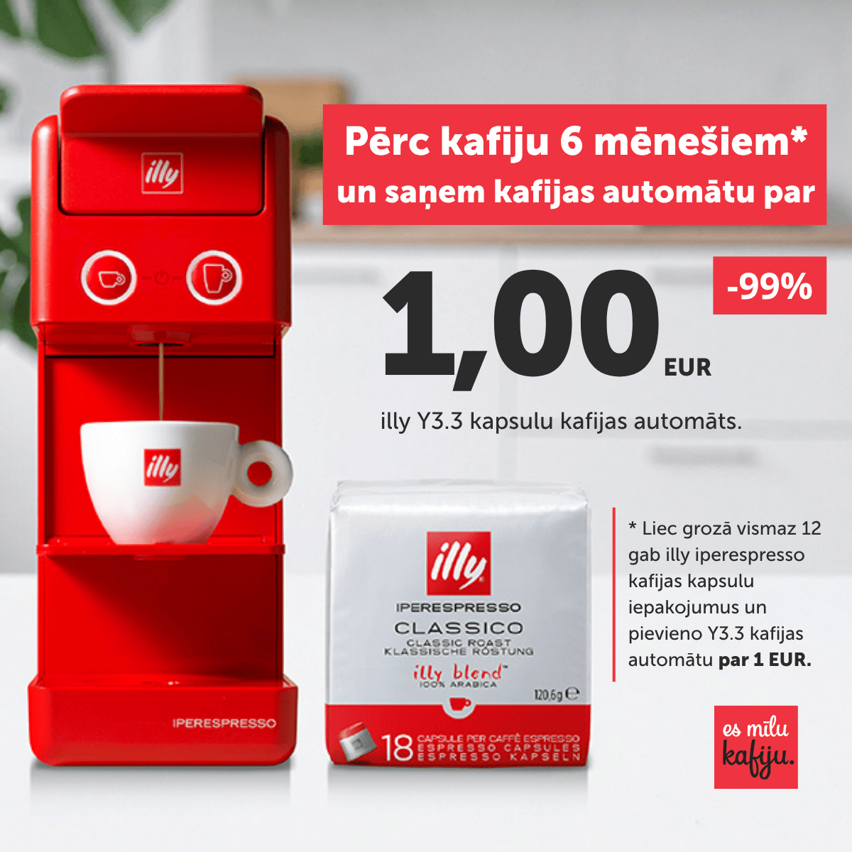 Kapsulu automātu akcija
