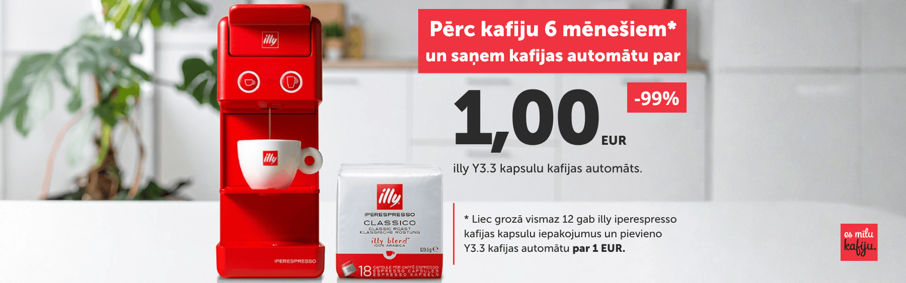 Kapsulu automātu akcija