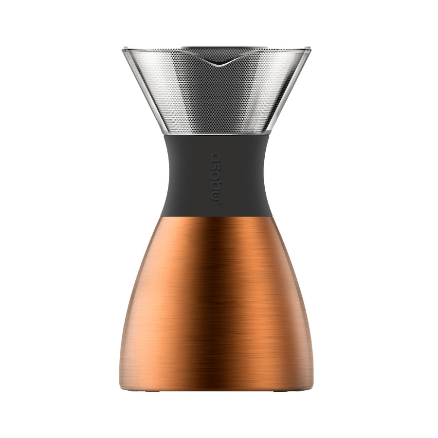 Asobu Kafijas pagatavošanas rīki Vara Asobu Pour Over brūvrīks, sarkans, 1L