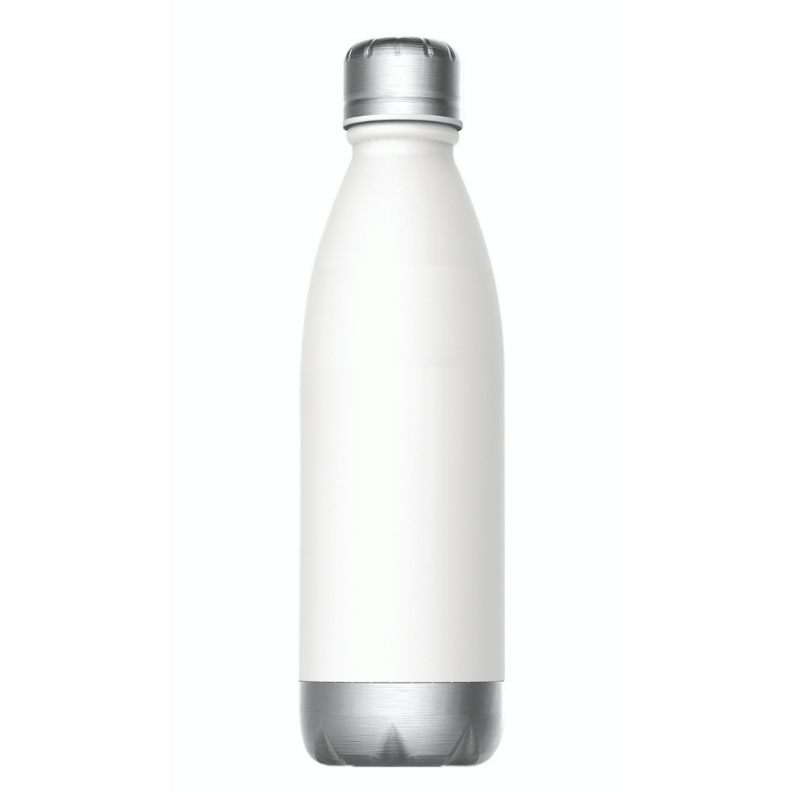 Asobu Trauki Balta/sudraba Asobu Central Park Travel termopudele 510ml, balta/sudraba