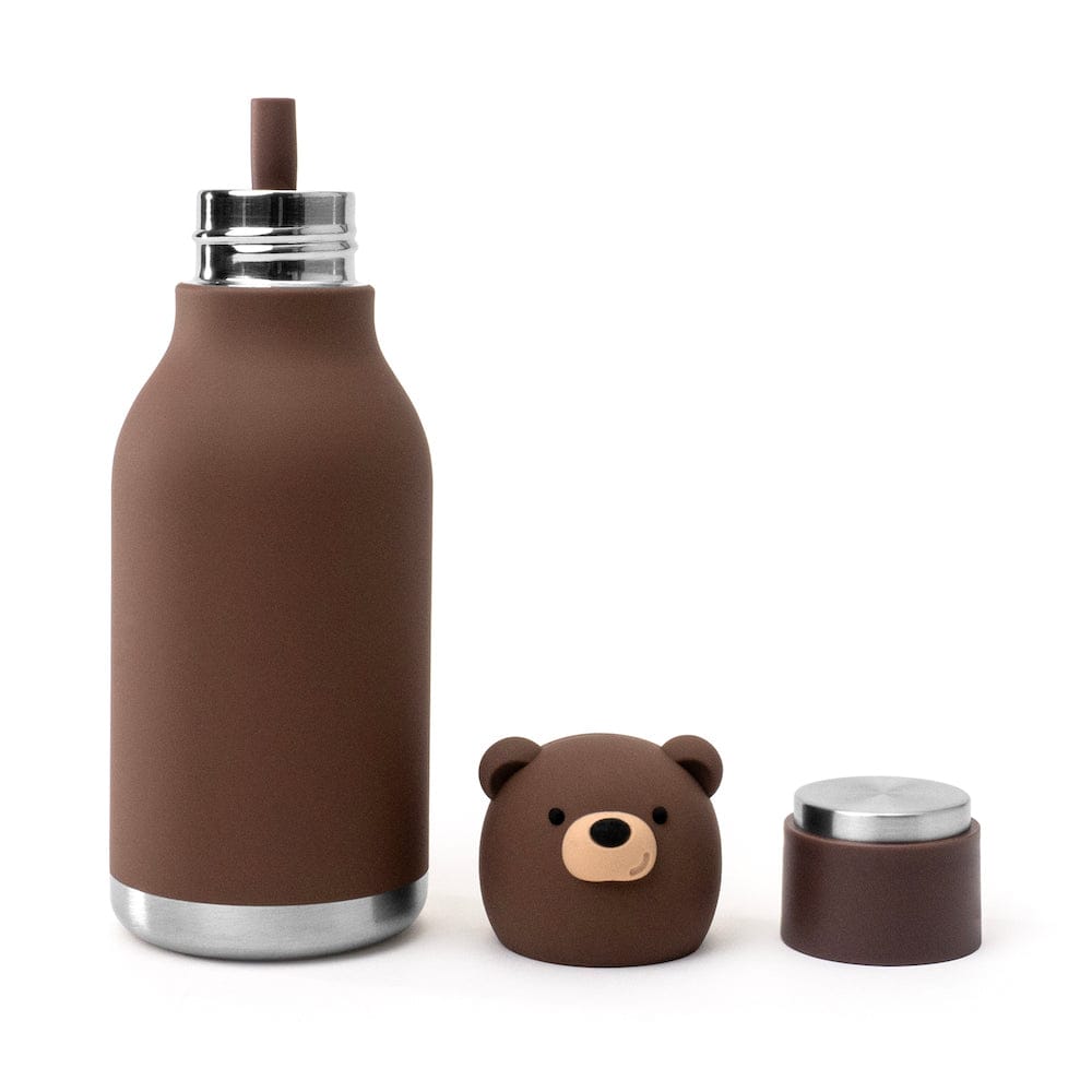 Asobu Trauki Termopudele bērniem Asobu Bestie, 460ml, SBV44 BROWN BEAR