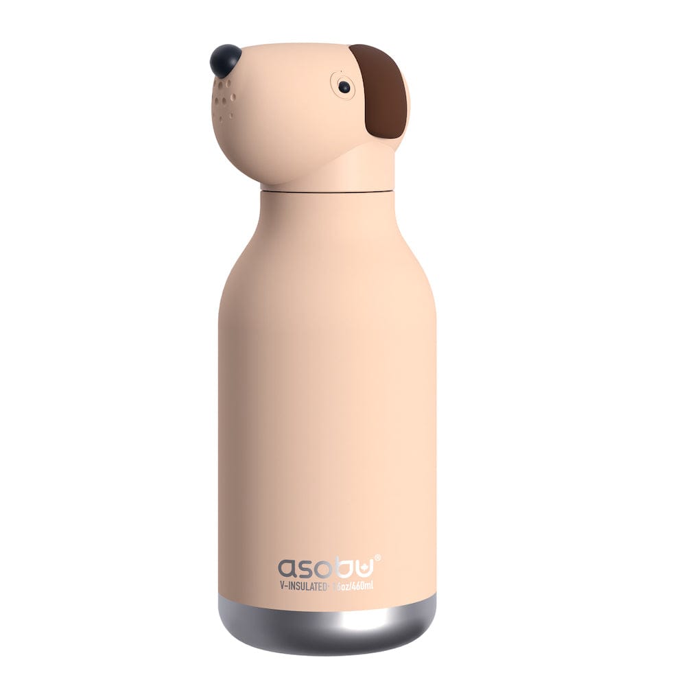Asobu Trauki Termopudele bērniem Asobu Bestie, 460ml, SBV44 BROWN DOG