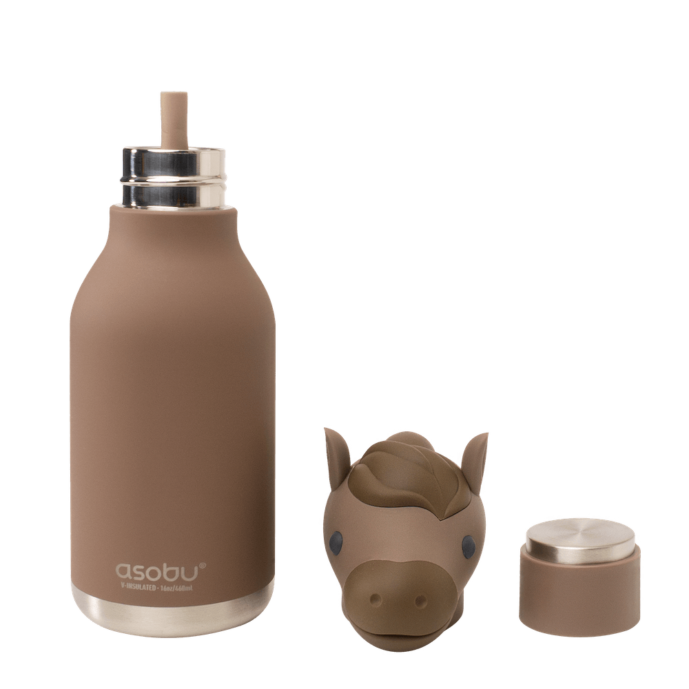 Asobu Trauki Termopudele bērniem Asobu Bestie, 460ml, SBV44 HORSE