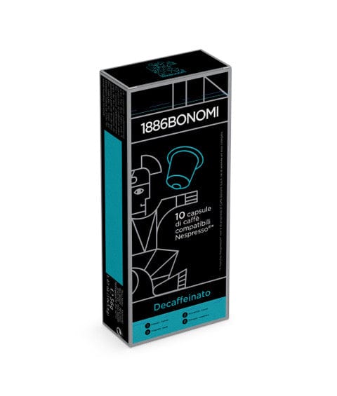Bonomi Kapsulas Kafijas kapsulas Bonomi Bezkofeīna, Nespresso 10gab